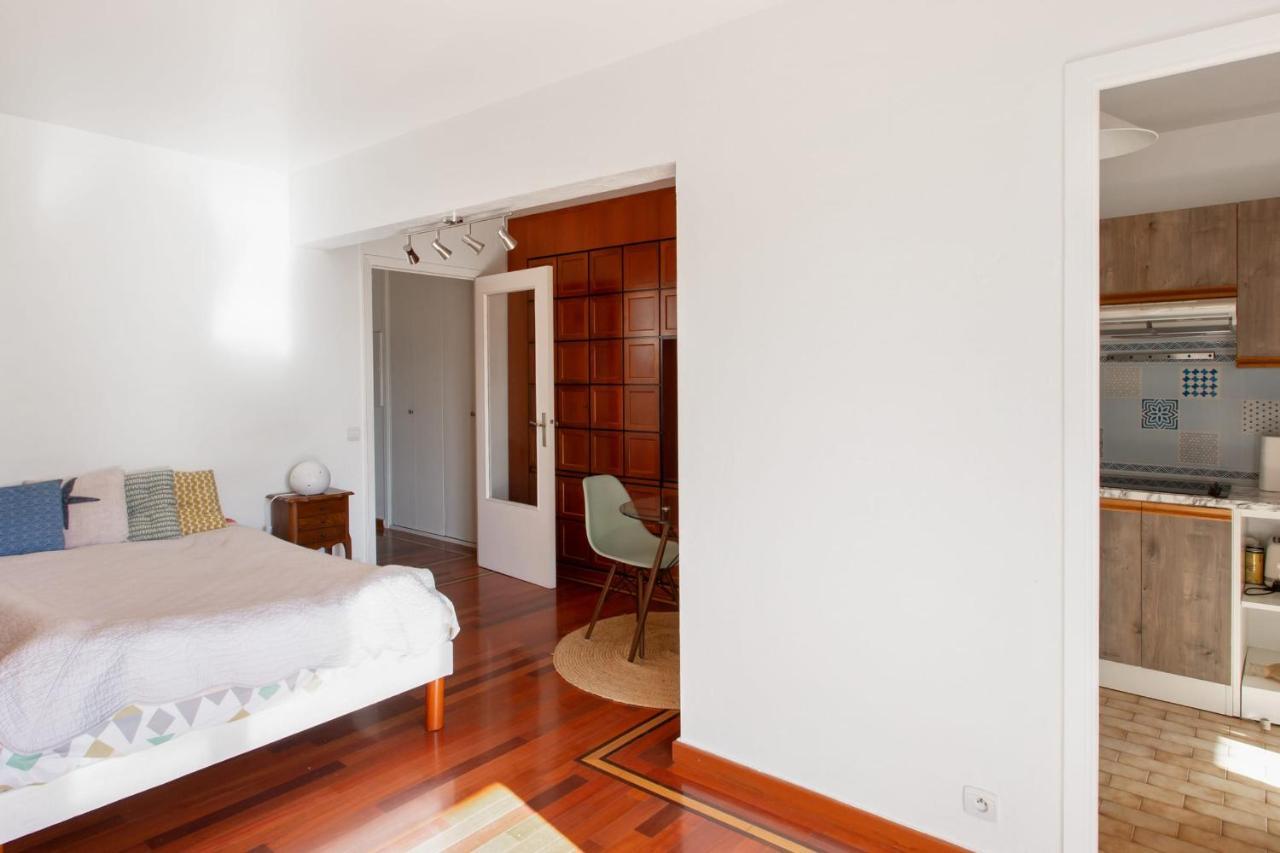 Classy Studio With Ac And Seaview Balcony In Nice Near Beach - Welkeys Exteriör bild